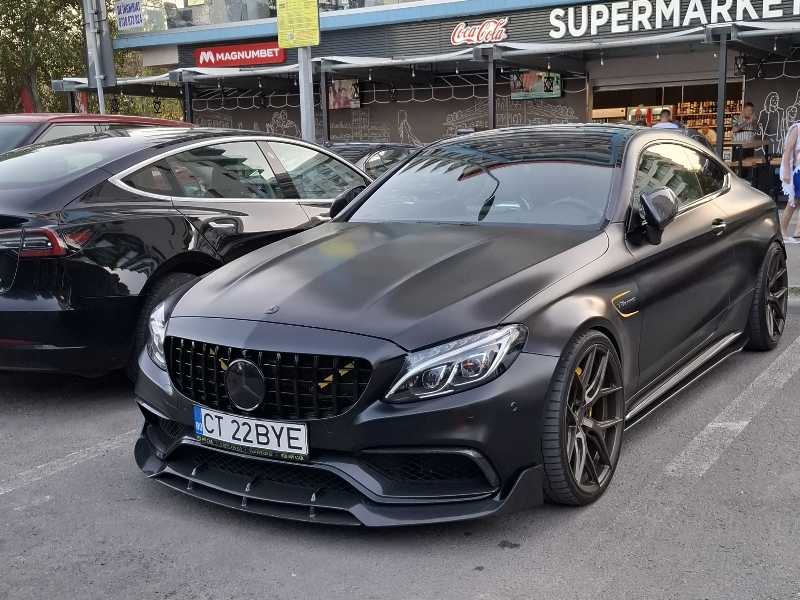Mercedes-Benz C63 AMG spotted in Constanţa