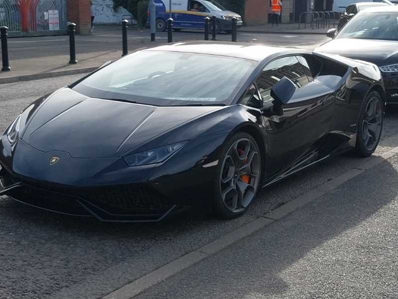 Lamborghini Huracán spotted in Peterborough