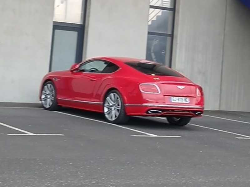 Bentley Continental GT (2017) spotted in Montpellier, France