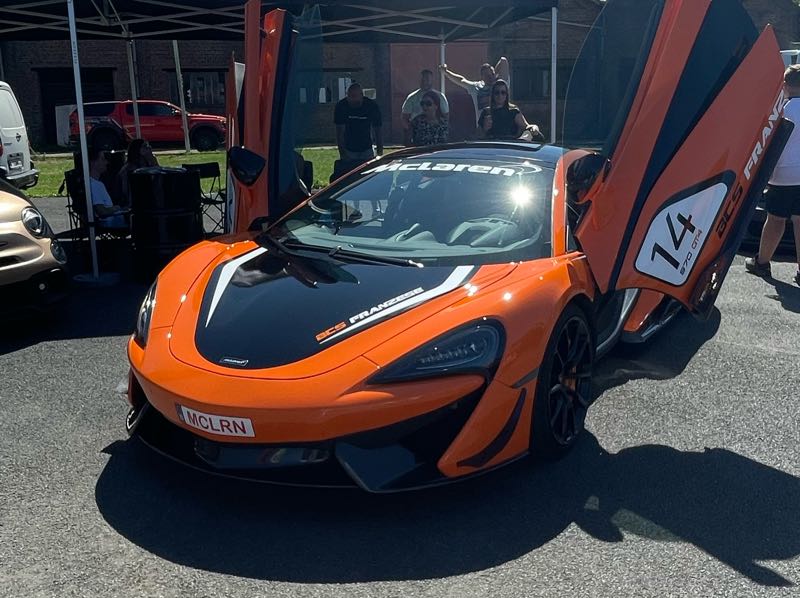 McLaren 570S spotted in Mons