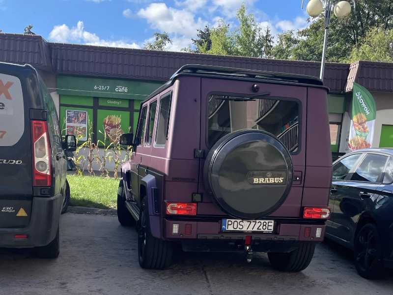 Mercedes-Benz G-Class Brabus spotted in Ostrów Wielkopolski