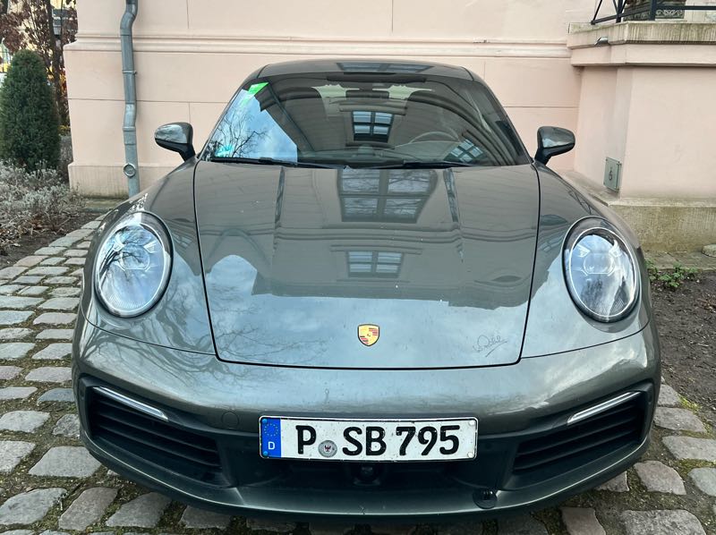 Porsche 911 spotted in Potsdam
