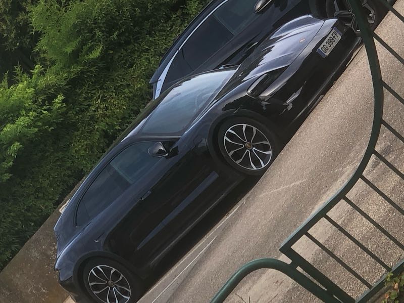 Porsche Taycan spotted in Bagnols-sur-Cèze