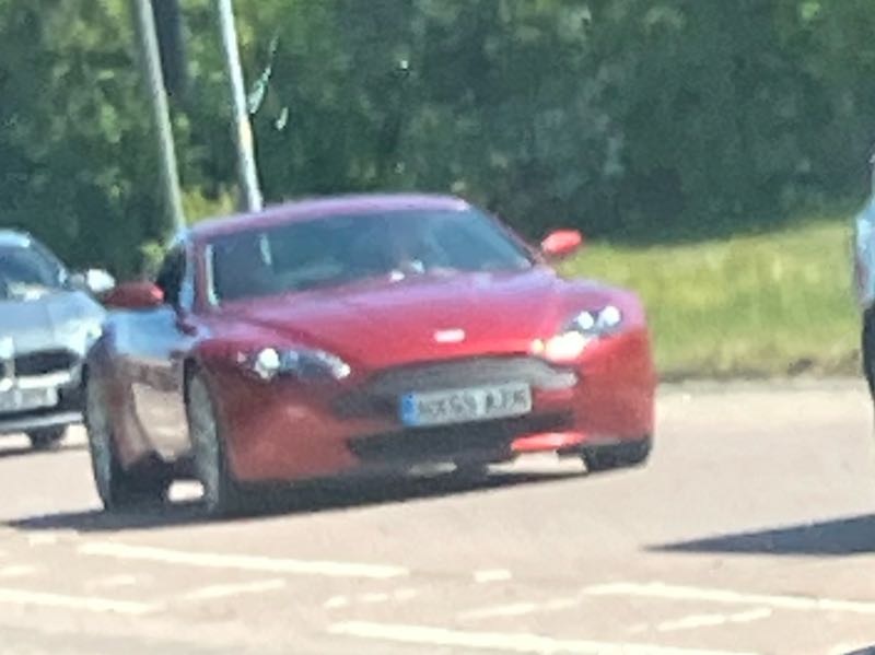 Aston Martin V8 Vantage spotted in Clacton-on-Sea