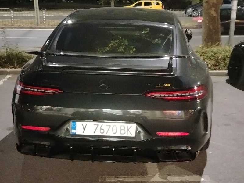 Mercedes-Benz AMG GT spotted in Yambol