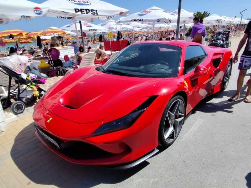 Ferrari F8 Tributo (2020) spotted in Constanţa, Romania