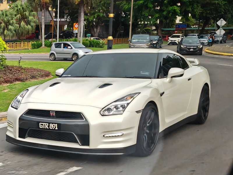 Nissan GT-R (2017) spotted in Sandakan, Malaysia