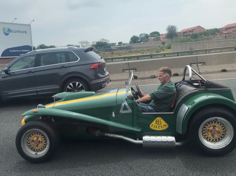 Lotus 7 spotted in Oakglen
