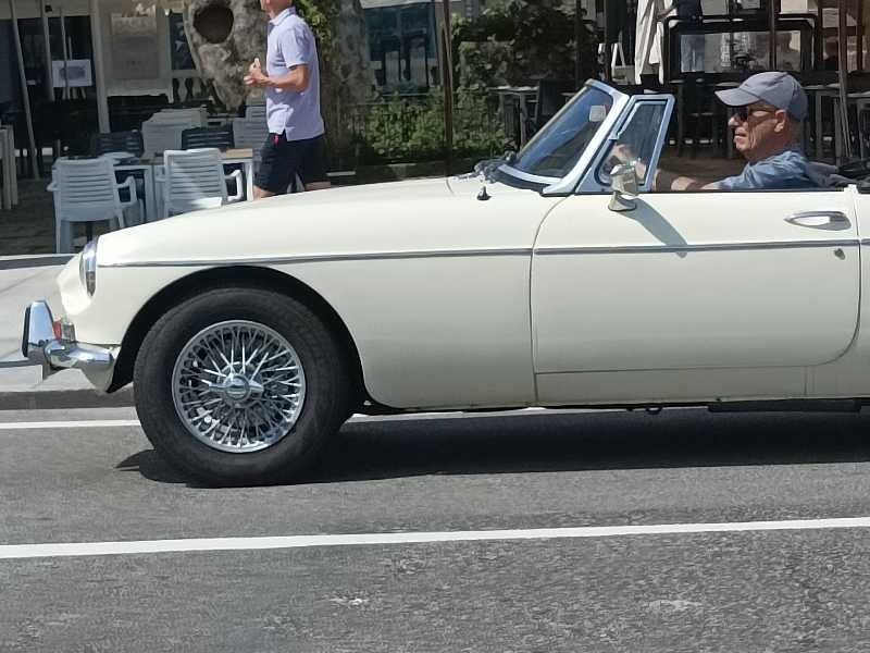MG MGB spotted in A Coruña