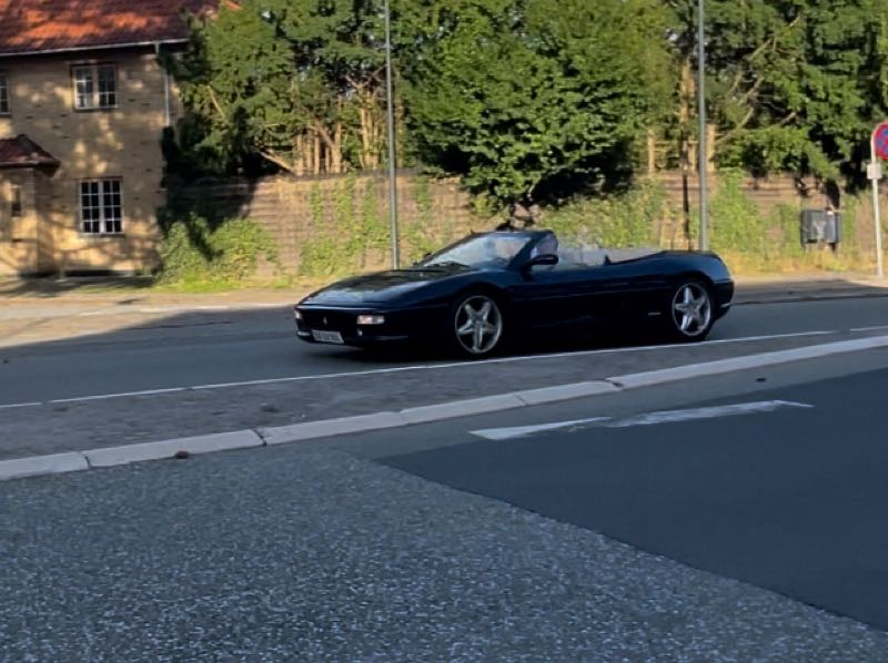 Ferrari F355 Spider spotted in Copenhagen