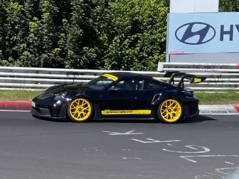 Porsche 911 GT3 RS spotted in Meuspath