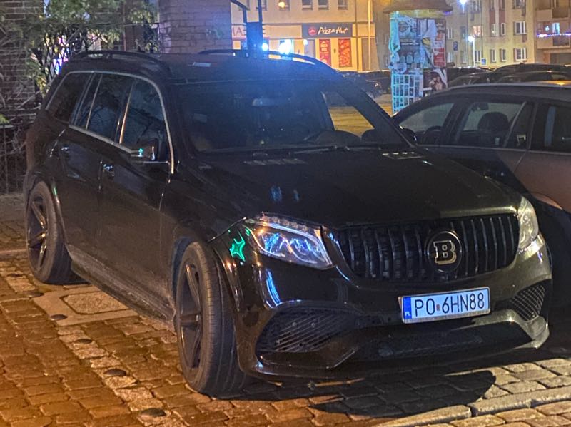 Mercedes-Benz GLS spotted in Stargard