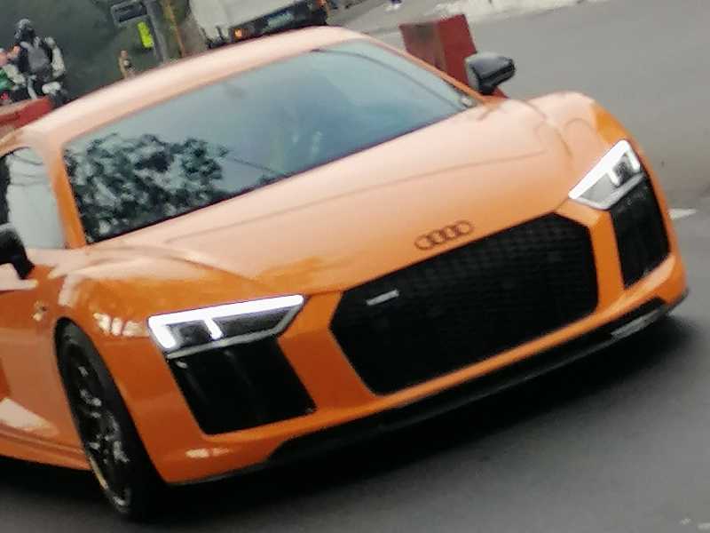 Audi R8 spotted in Baguio