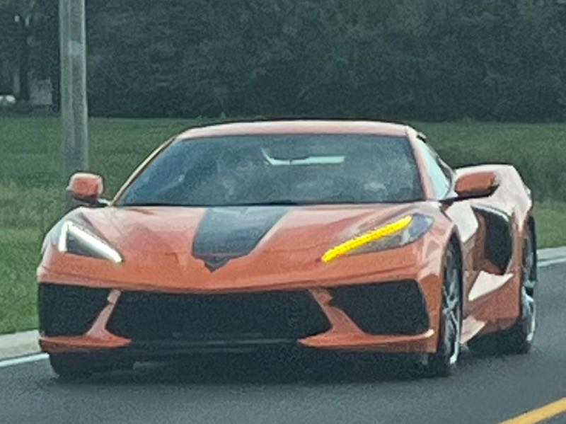 Chevrolet Corvette spotted in Aurora