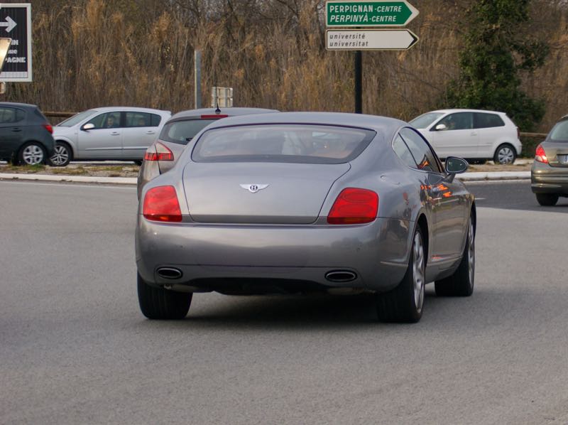 Bentley Continental GT spotted in Perpignan