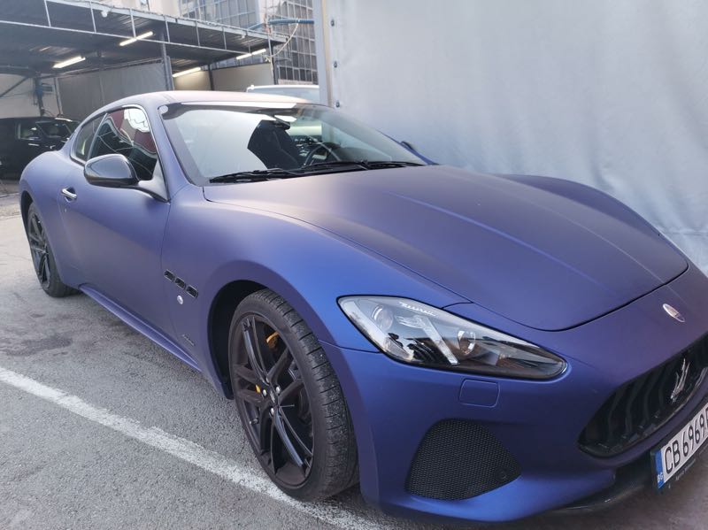 Maserati GranTurismo spotted in Razlog