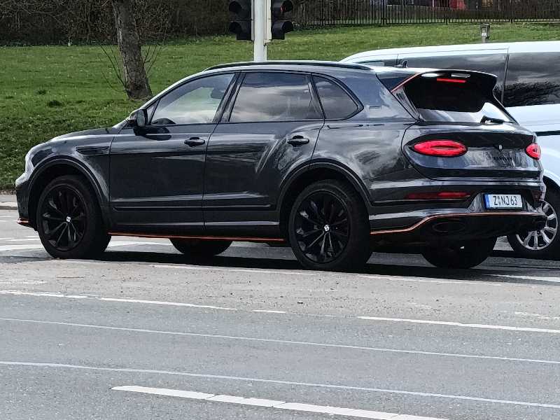 Bentley Bentayga spotted in Zwickau