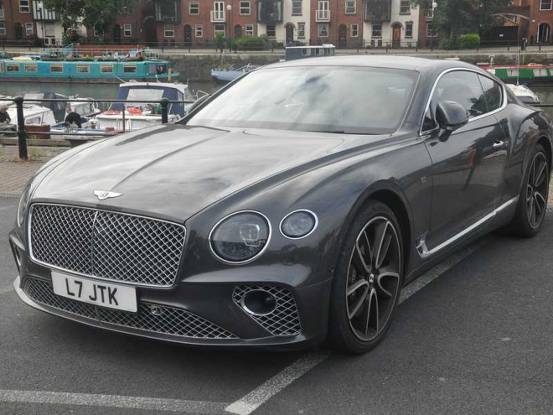 Bentley Continental GT (2022) spotted in Manchester, United Kingdom