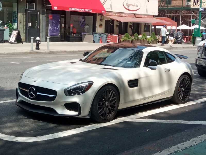 Mercedes-Benz AMG GT (2015) spotted in New York City, United States