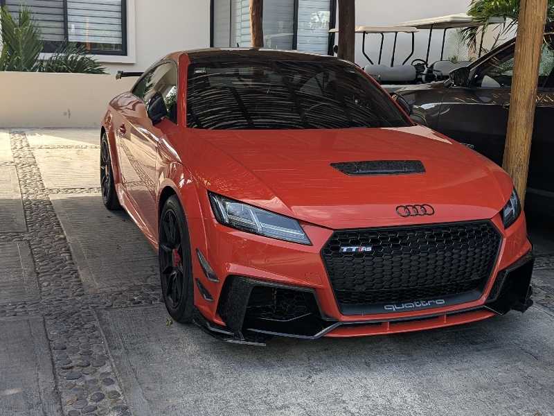 Audi TT RS spotted in Playa del Carmen