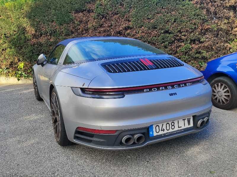 Porsche 911 (2023) spotted in Barcelona, Spain