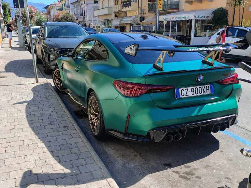 BMW M4 spotted in Siena