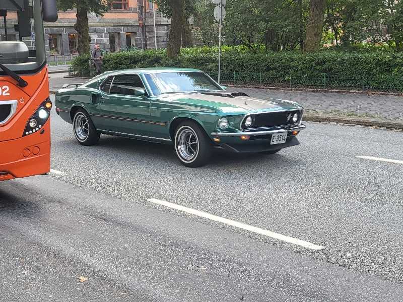 Ford Mustang (1969) spotted in Bergen, Norway