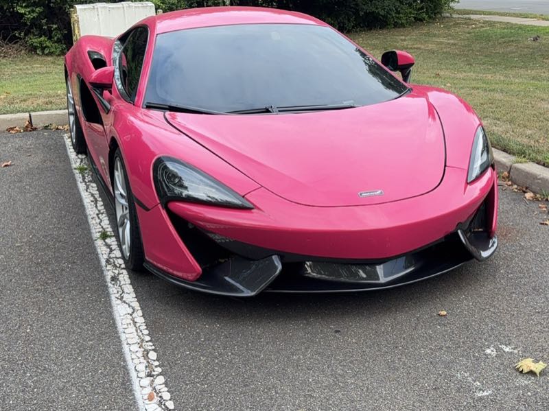 McLaren 540C spotted in New York City