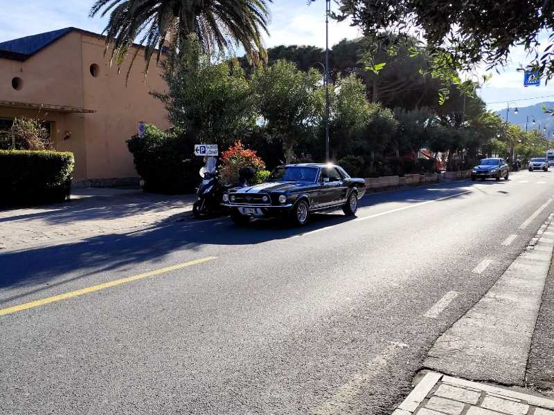 Ford Mustang spotted in Vigevano