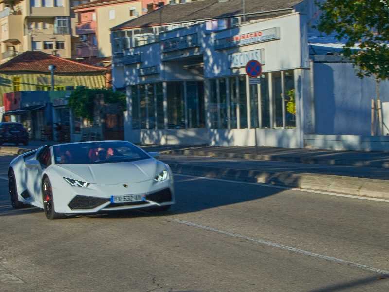Lamborghini Huracán (2014) spotted in Chaves, Portugal