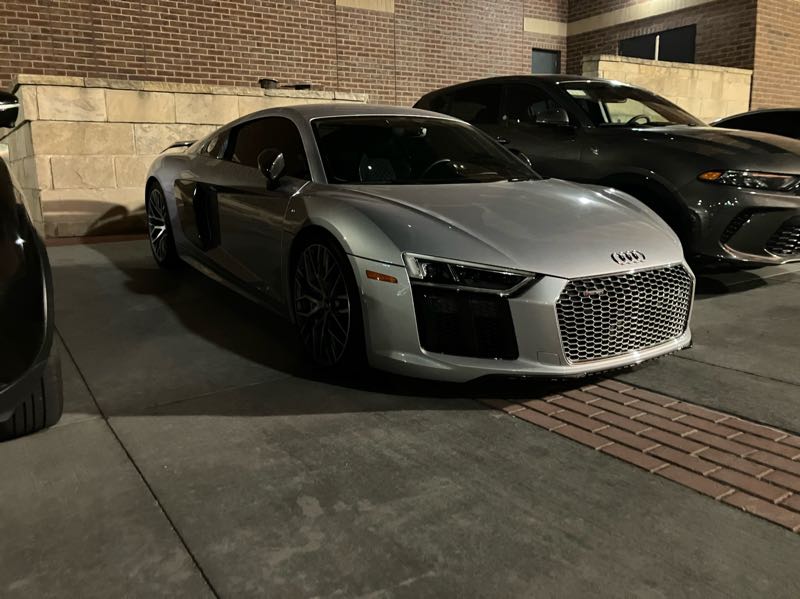 Audi R8 spotted in Salt Lake City