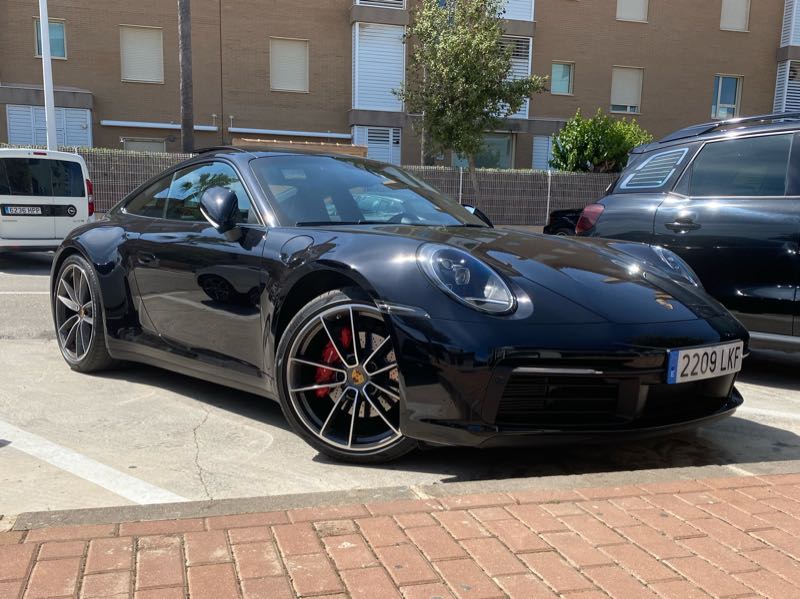 Porsche 911 Carrera spotted in Javea