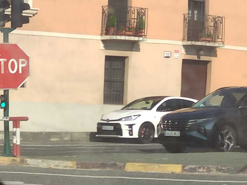 Toyota GR Yaris spotted in Pamplona