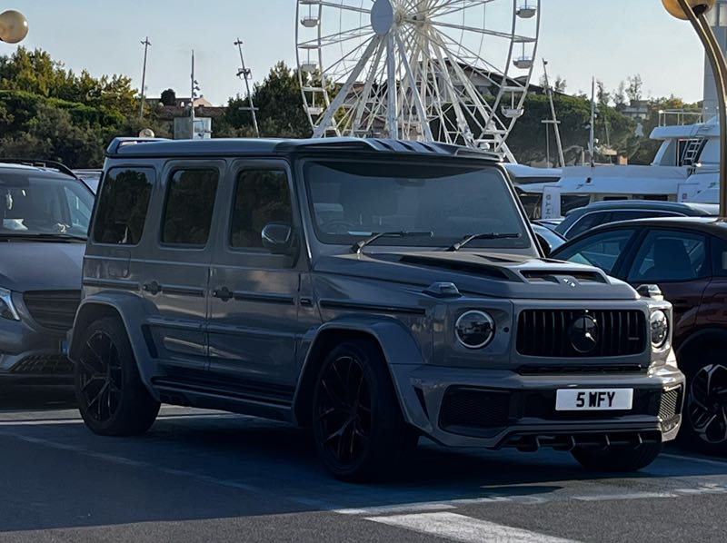 Mercedes-Benz G-Class spotted in Antibes