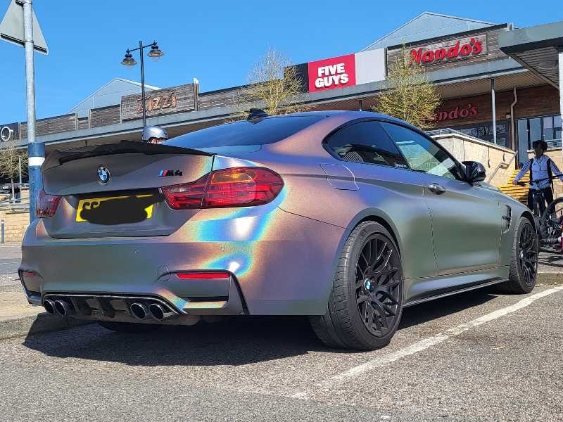 BMW M4 spotted in Braintree
