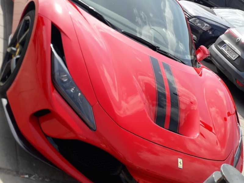 Ferrari F8 Tributo spotted in Trstená