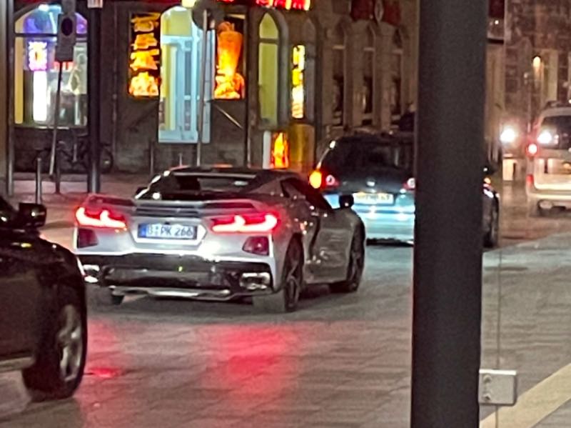 Chevrolet Corvette (2023) spotted in Berlin, Germany