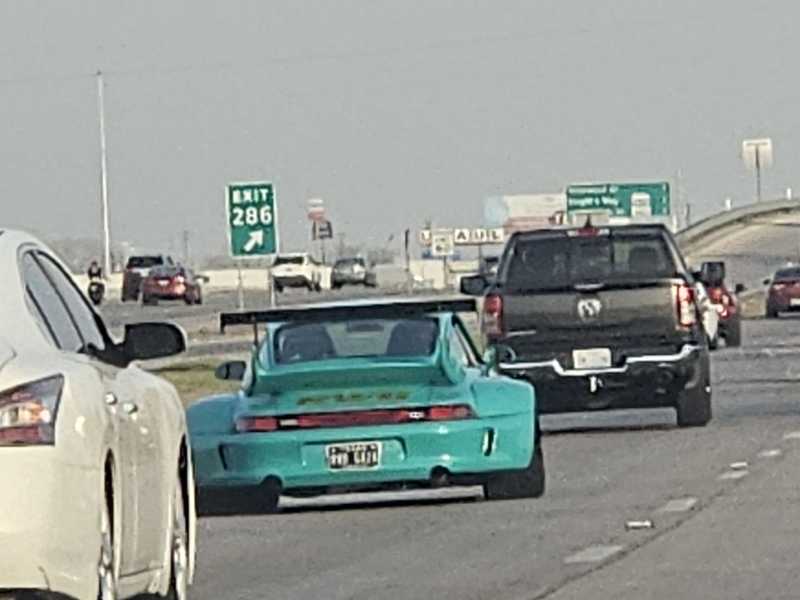 Porsche 911 spotted in Killeen