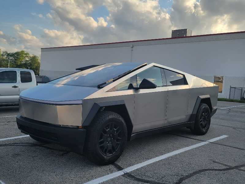 Tesla Cybertruck spotted in Indianapolis