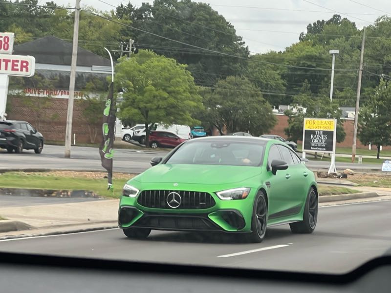 Mercedes-Benz AMG GT 63 S spotted in East Chattanooga