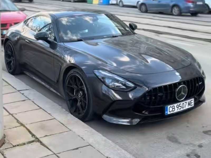 Mercedes-Benz AMG GT spotted in Karlovo