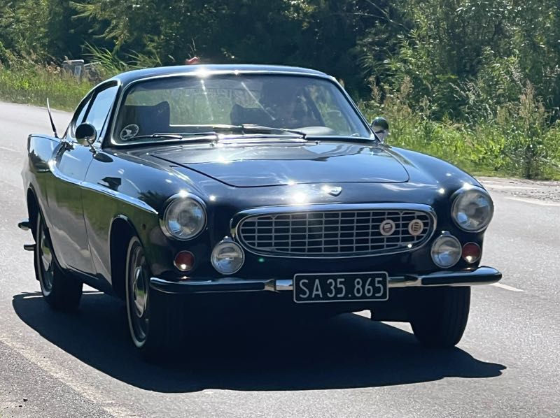 Volvo P1800 spotted in Gudme