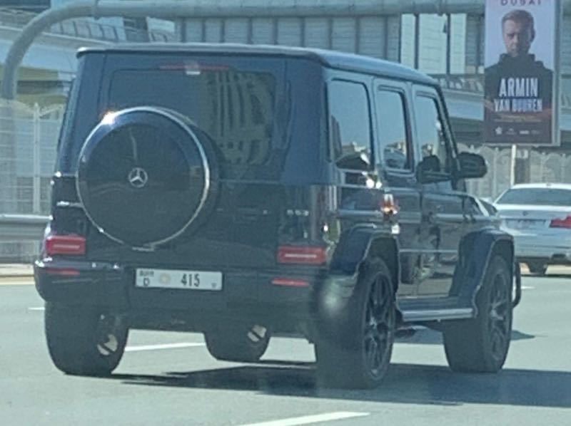 Mercedes-Benz G-Class (2020) spotted in Dubai, United Arab Emirates