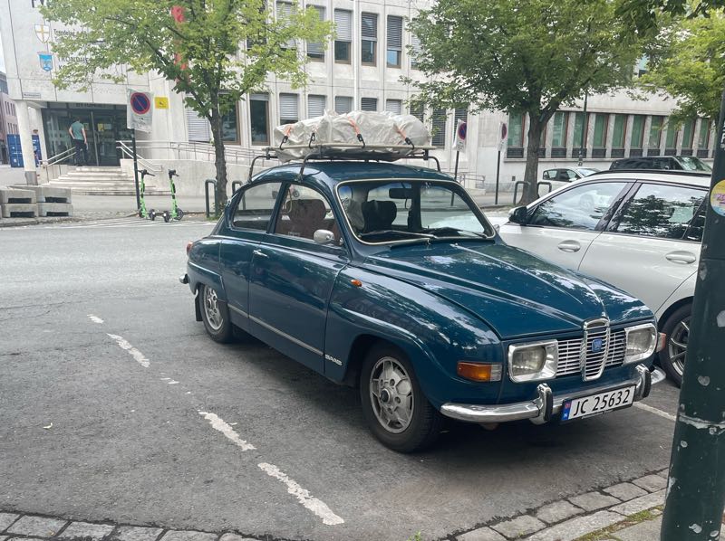 Saab 96 spotted in Trondheim