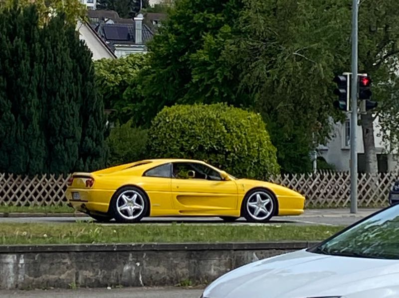 Ferrari F355 spotted in Friedrichshafen