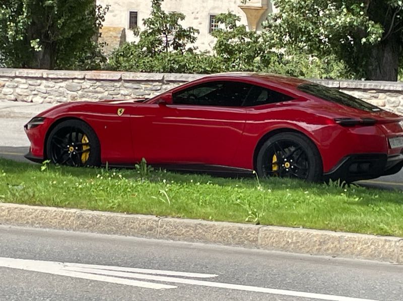 Ferrari Roma (2022) spotted in Brig, Switzerland