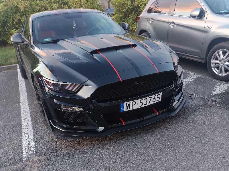 Ford Mustang Shelby GT500 spotted in Płock