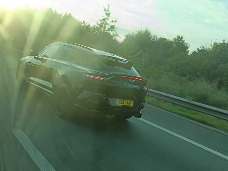 Aston Martin DBX spotted in Dunkirk