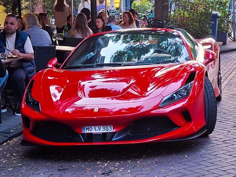Ferrari F8 Tributo (2020) spotted in Amsterdam, The Netherlands