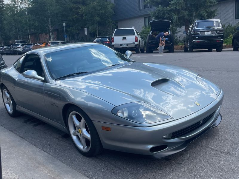 Ferrari 550 Maranello spotted in Aspen